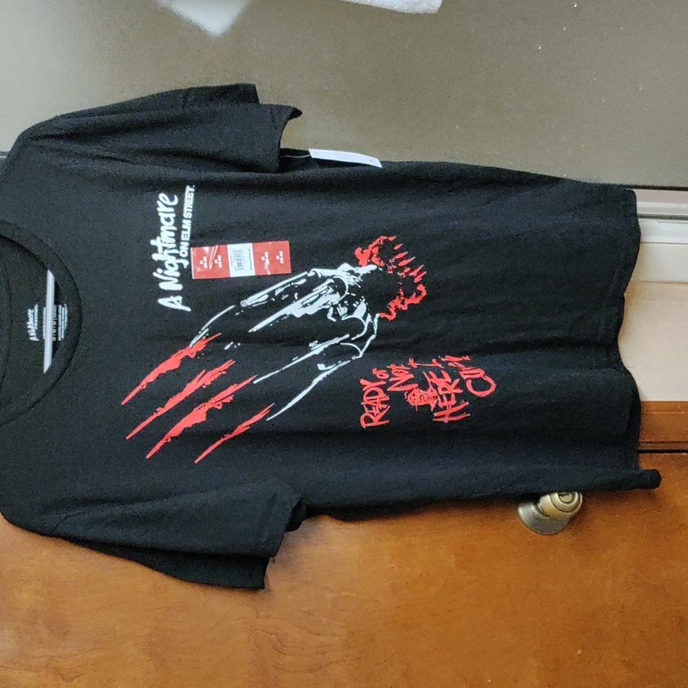 A Nightmare on Elm Street Black Graphic Tee